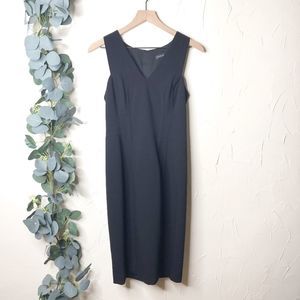 Banana Republic | Long Black Skinny Sheath Dress